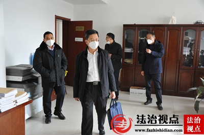 沂水法院党组书记、代院长邱金山走访调研沂城法庭、执行局