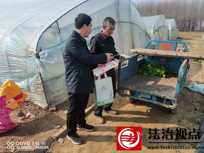 金乡县司法局羊山司法所：春耕好时节普法正当时
