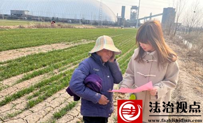 金乡县司法局胡集司法所：普法宣传助力春耕生产