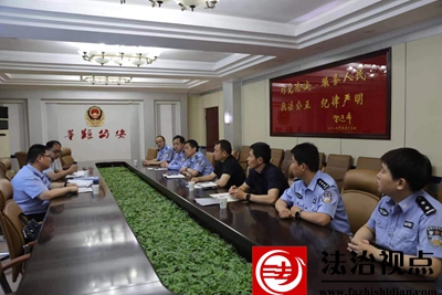 市联合检查组来莘督导检查社区矫正衔接配合管理专项工作