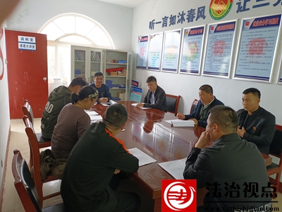 伦镇司法所组织开展《德州市城乡供水条例》立法民意征集活动