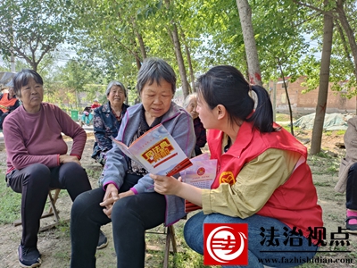 莘县司法局妹冢司法所开展《民法典》宣传活动