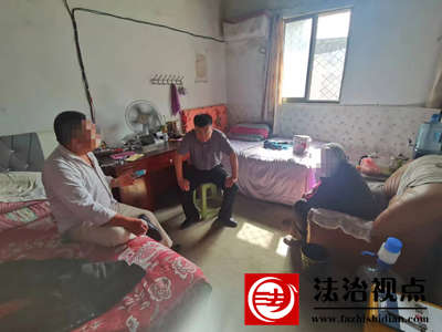 松林司法所：赡养老人起纠纷 耐心调解唤亲情