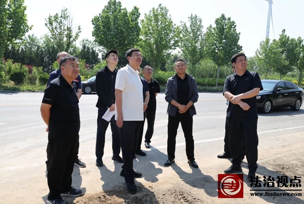 区委常委，区政府党组副书记、副区长李云涛带队到富源街道现场调
