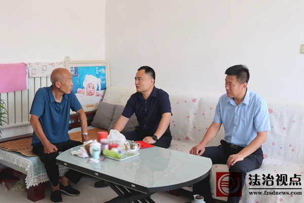 县委常委、宣传部部长、统战部部长徐鹏潇到车王镇开展走访慰问活