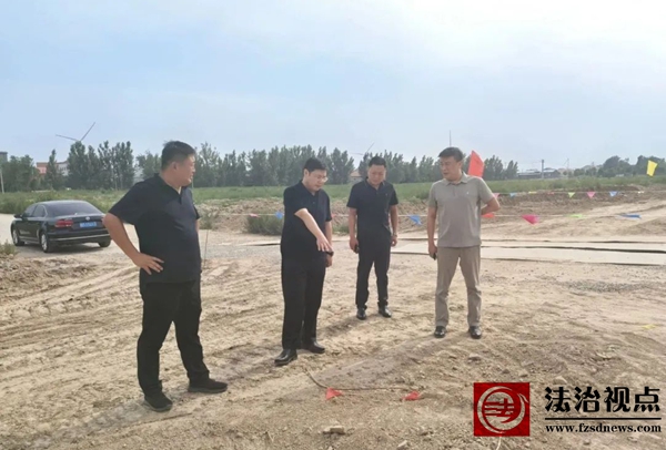 温店镇党委书记李涛实地调研重点项目进展情况