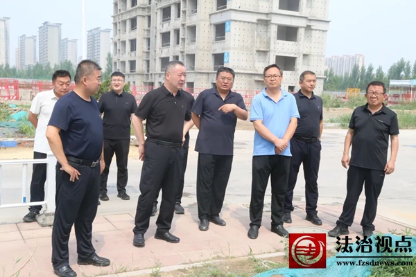 李刚到市西街道调研城改城建项目推进工作