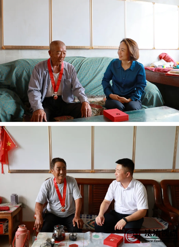 滨海镇党政主要负责同志带队开展“七一”走访慰问活动