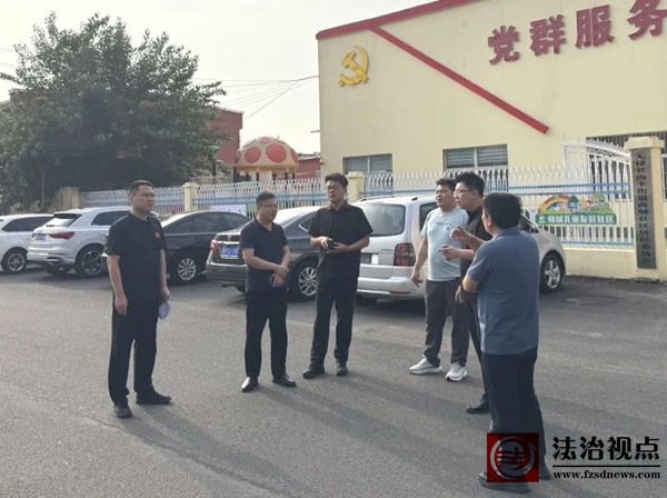 县委组织部副部长、党员教育中心主任张世辉到海丰街道调研城市基
