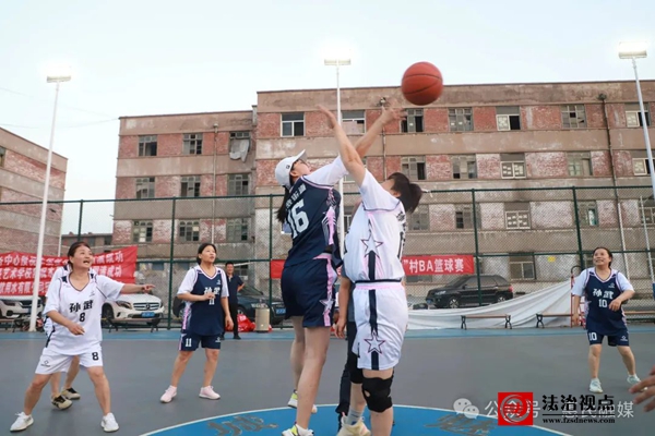惠民这里的“村BA”有支女子篮球队