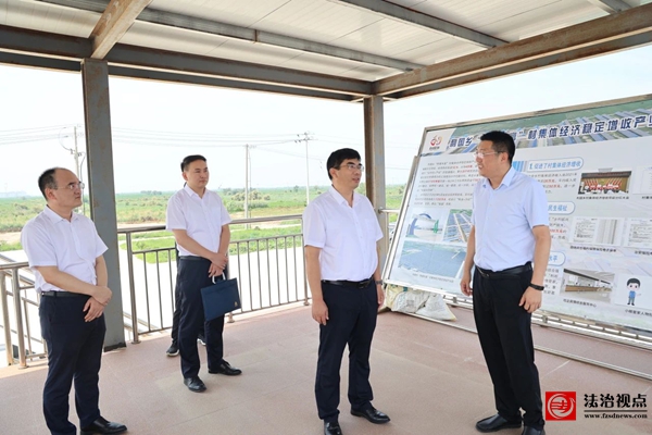 农发行滨州市分行党委委员、副行长韩玉东一行到沾化区利国乡调研