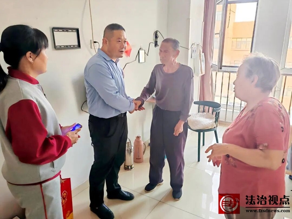 沾化区冯家镇走访慰问集中供养特困人员