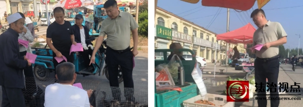 翟王镇开展保护野生鸟类宣传活动