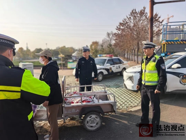 出行戴头盔！沾化交警常态化开展不佩戴头盔劝导整治行动