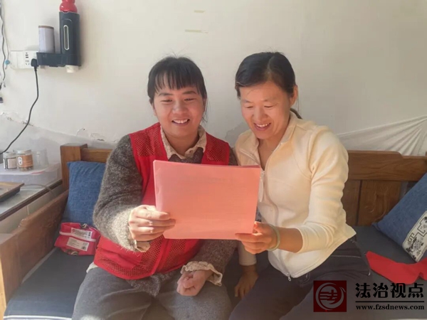 桑落墅镇开展“小雪净万物 扫黄清环境”扫黄打非入户宣传主题活